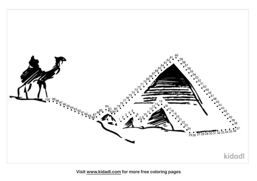 Pyramid Dot To Dot (Hard)