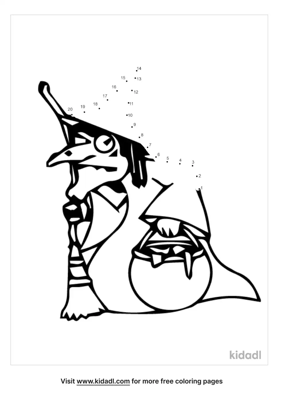 Witch Dot To Dot (Easy)