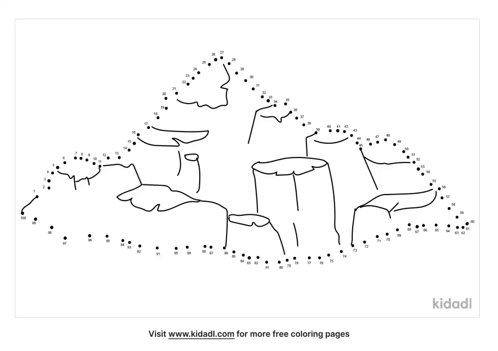 Mountains Dot To Dot (Hard)
