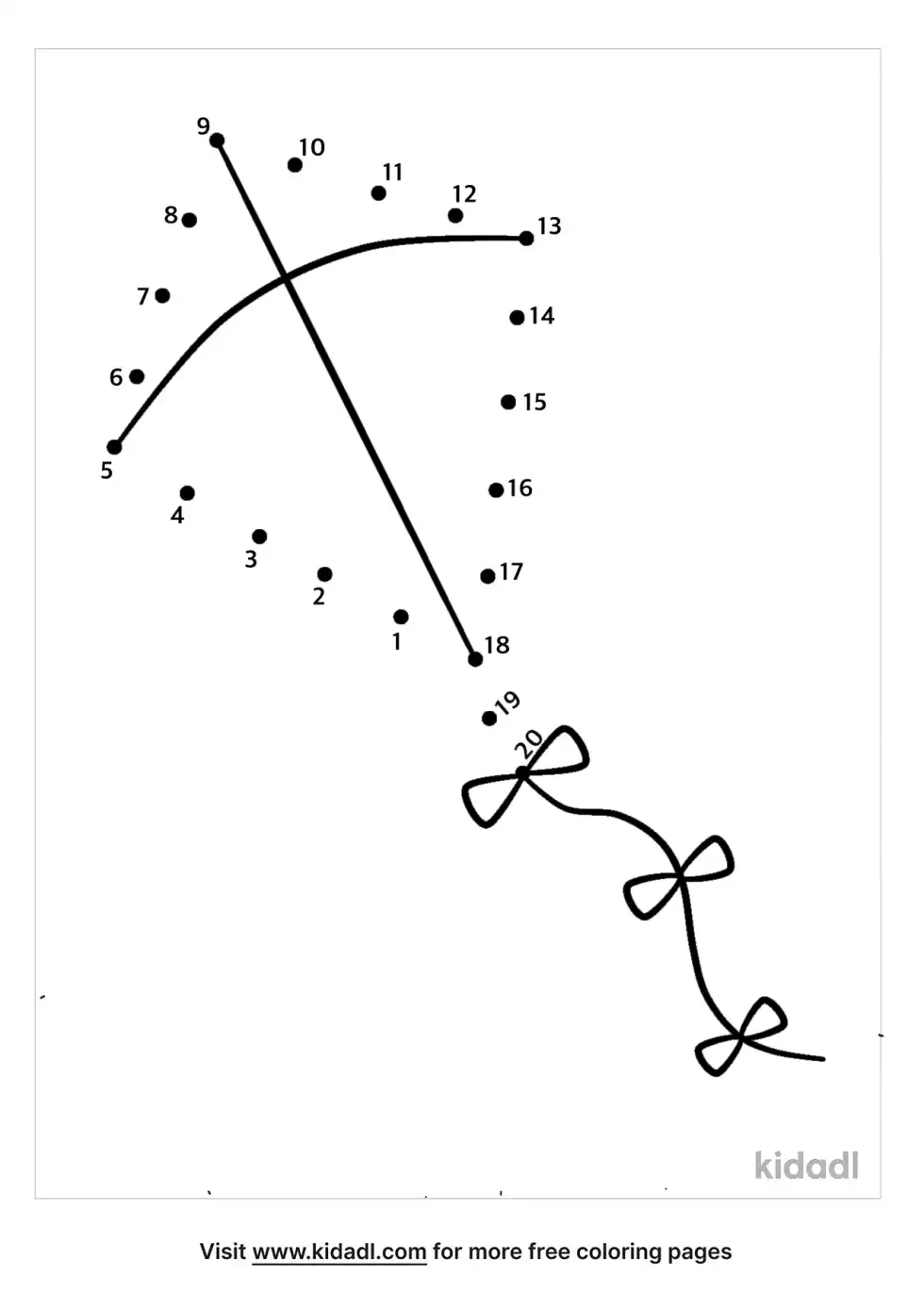 Kite Dot To Dot (Easy)