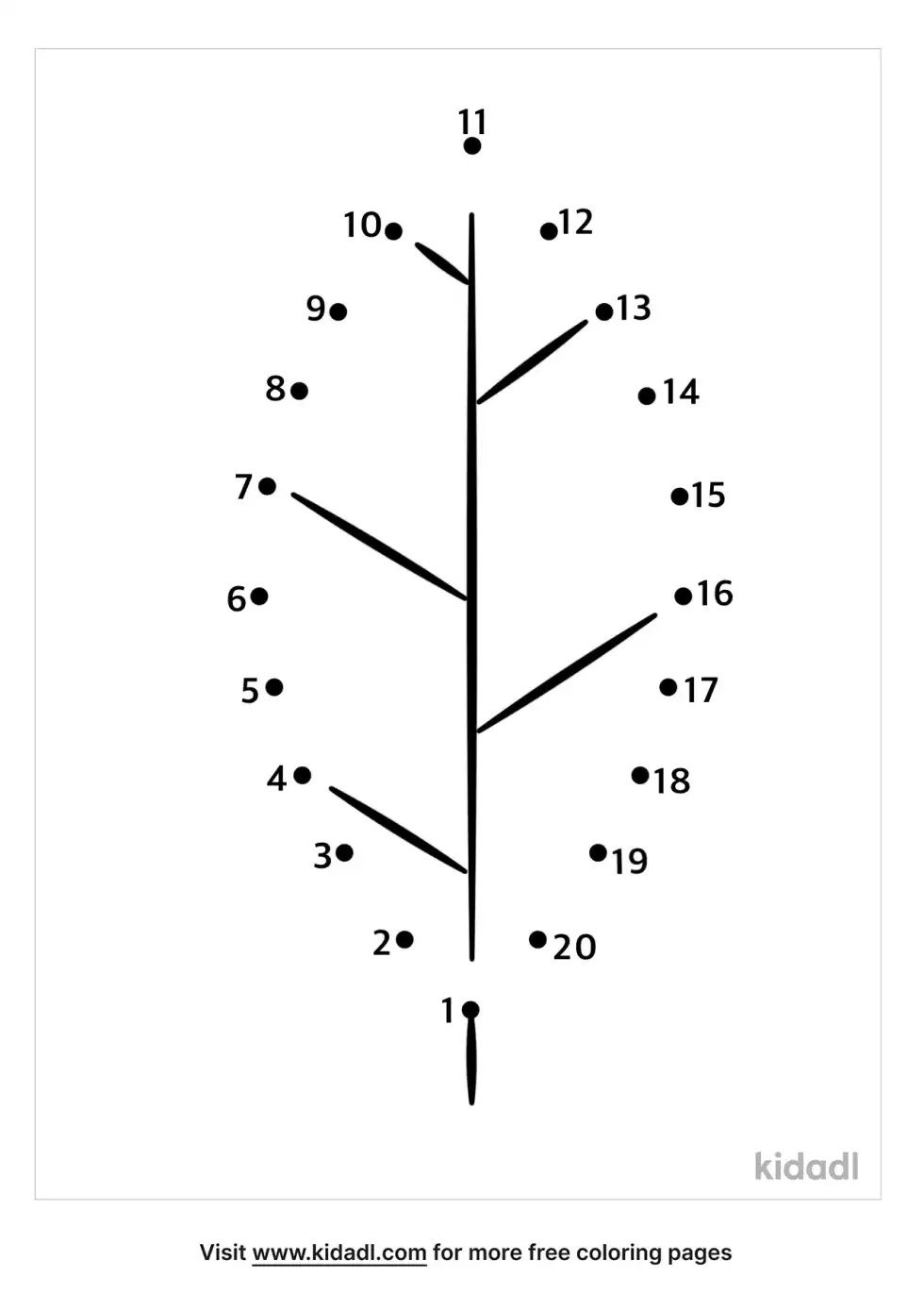 Leaf Dot To Dot (Easy)