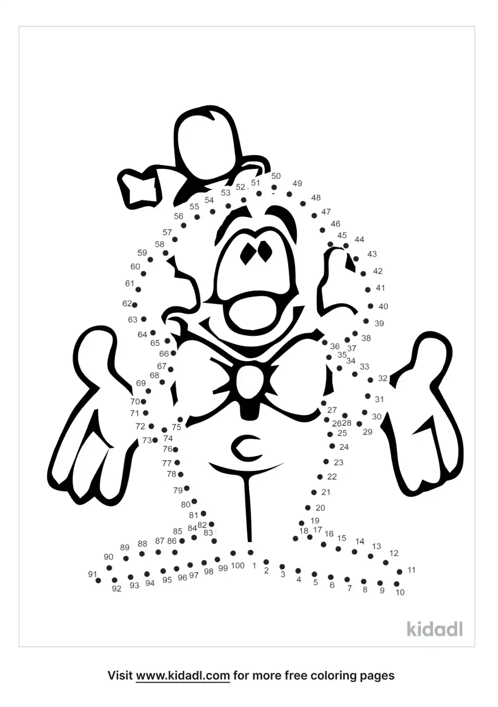 Clown Dot To Dot (Hard)