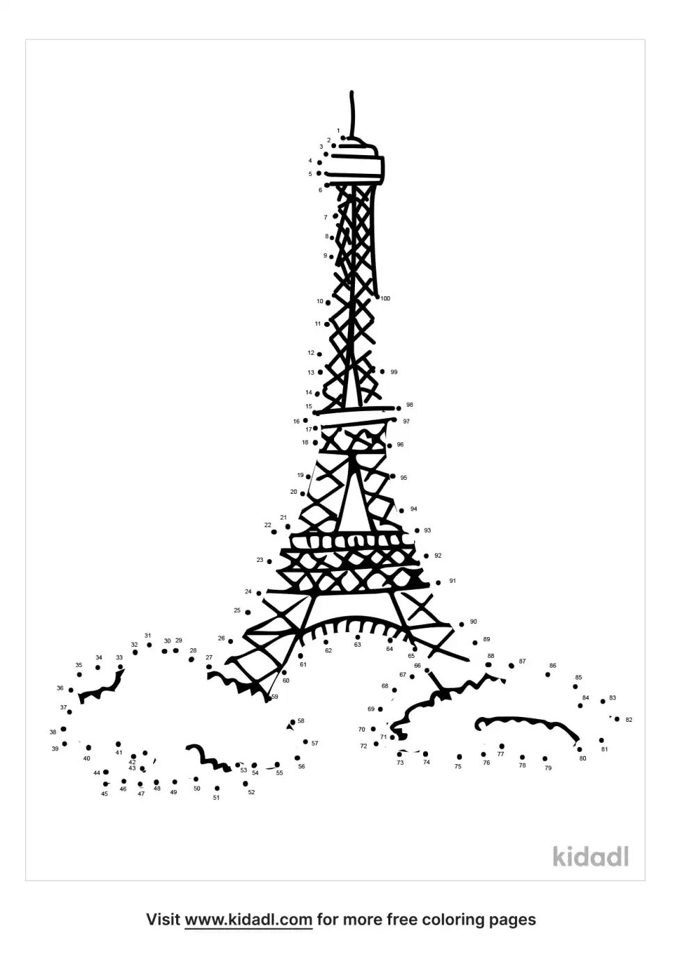 Paris Dot To Dot (Hard)