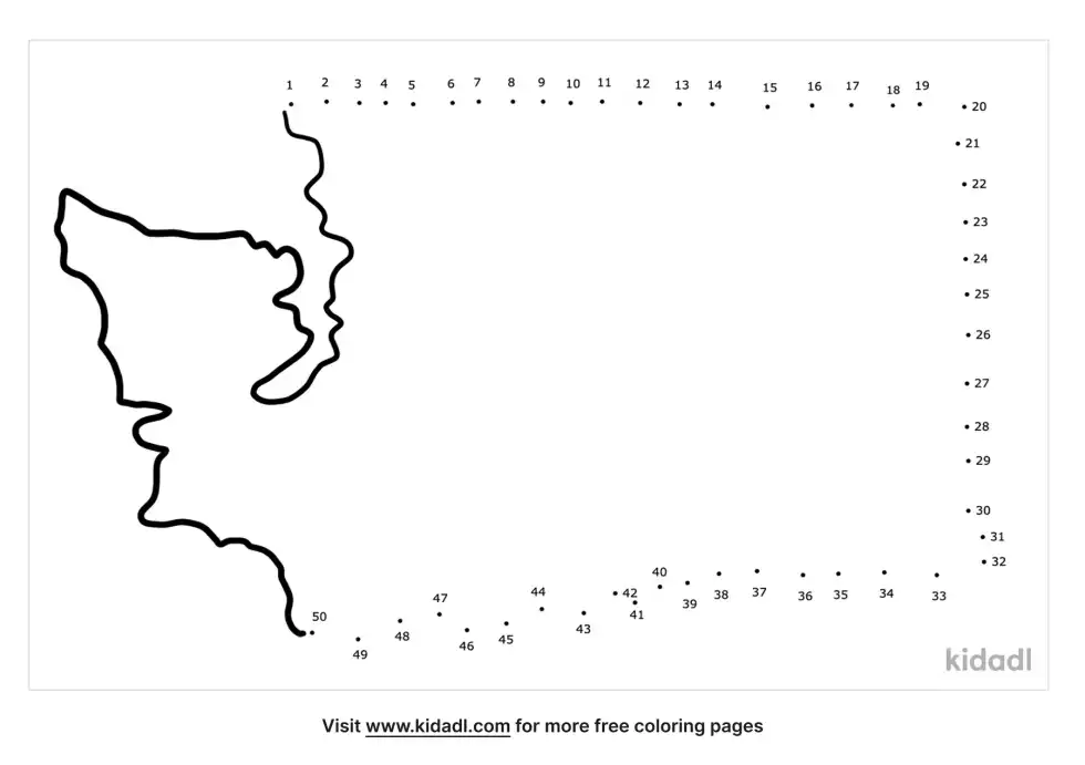 Washington Dot To Dot (Medium)