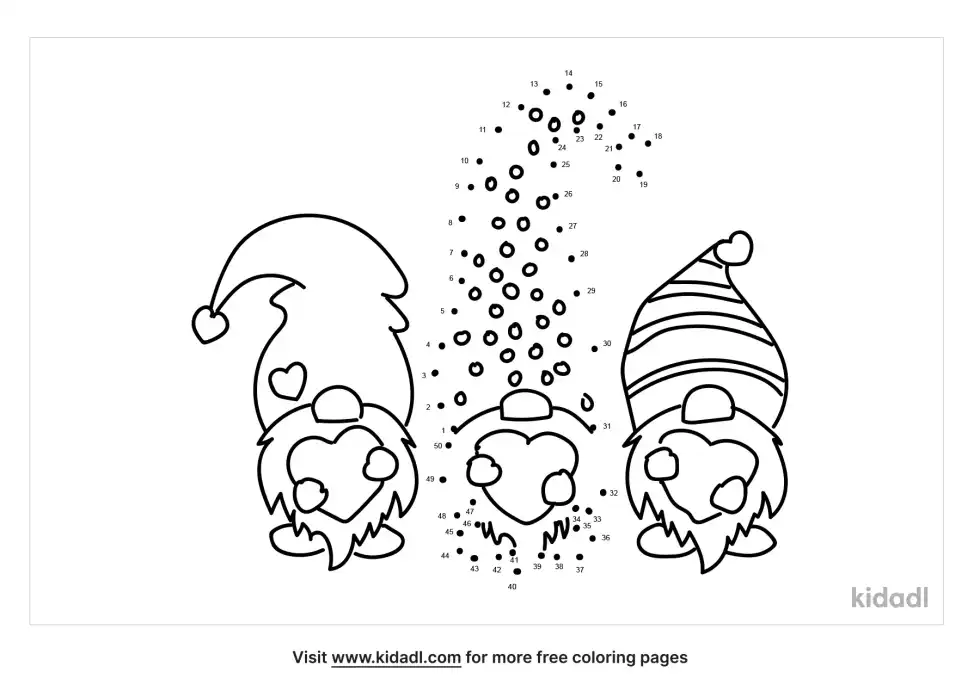Gnome Dot To Dot (Medium)