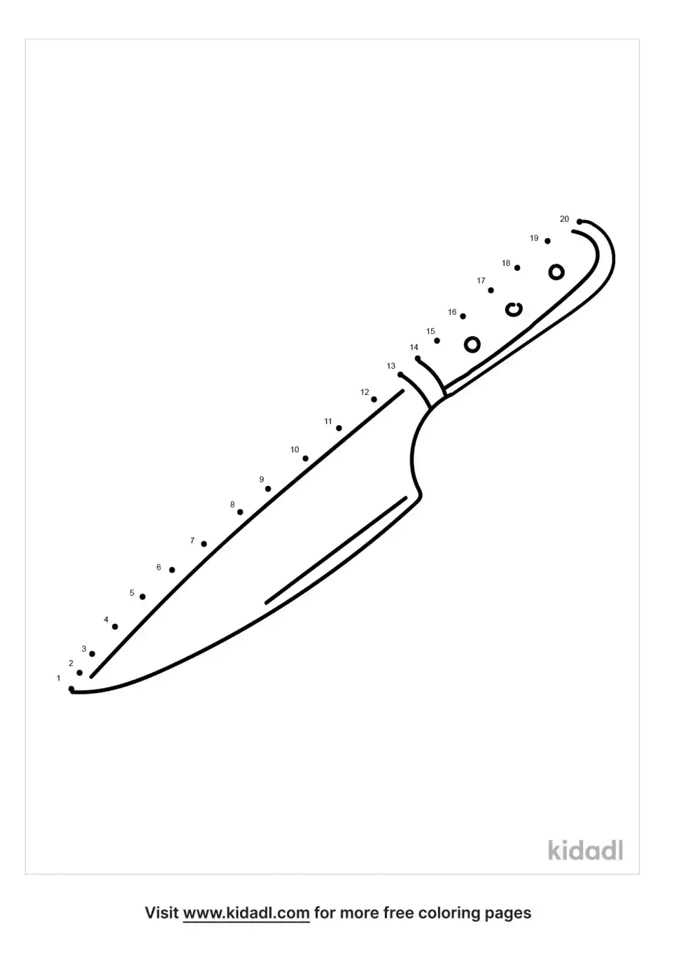 Knife Dot To Dot (Easy)