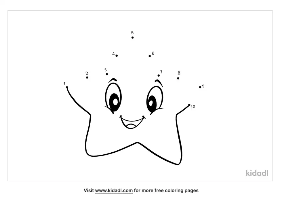 Star Dot To Dot (Easy)
