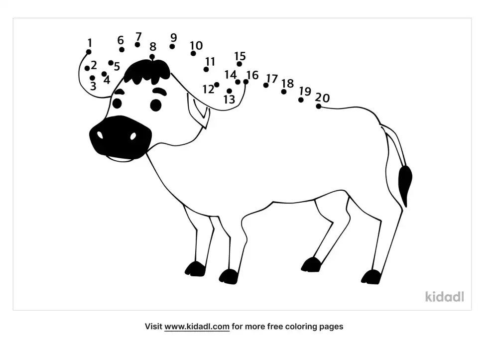Buffalo Dot To Dot (Easy)