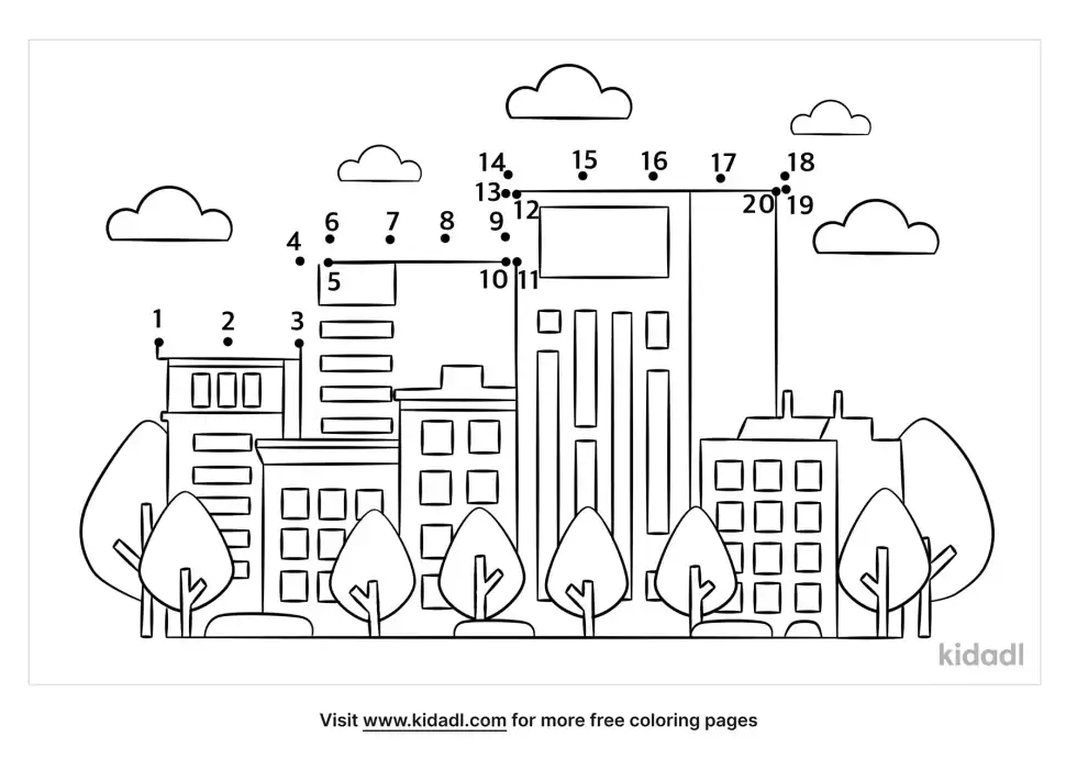 City Dot To Dot (Easy)