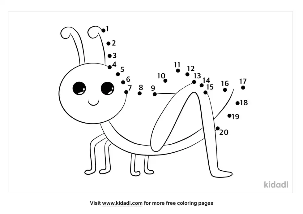 Grasshopper Dot To Dot (Easy)