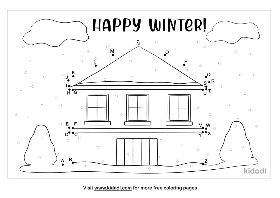 Winter Dot To Dot