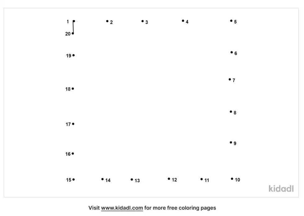 Square Dot To Dot (Easy)