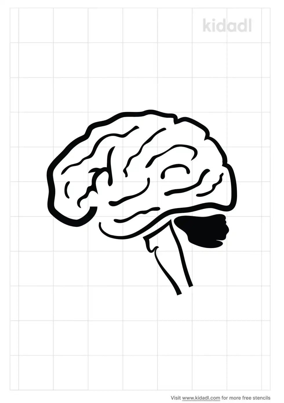 Brain Stencil