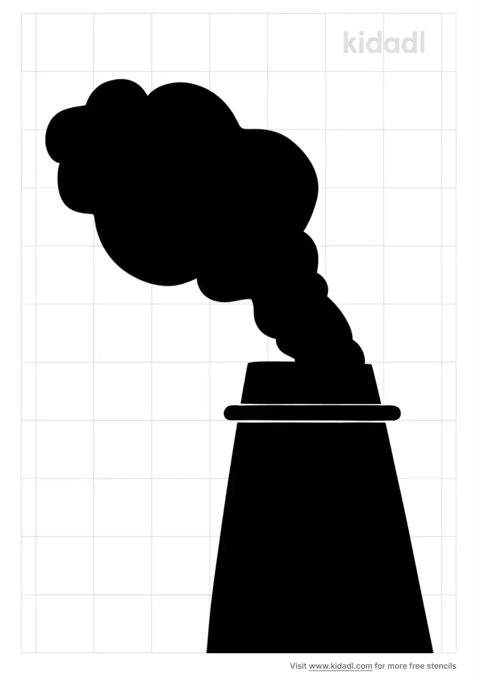 Smoke Stack Stencil