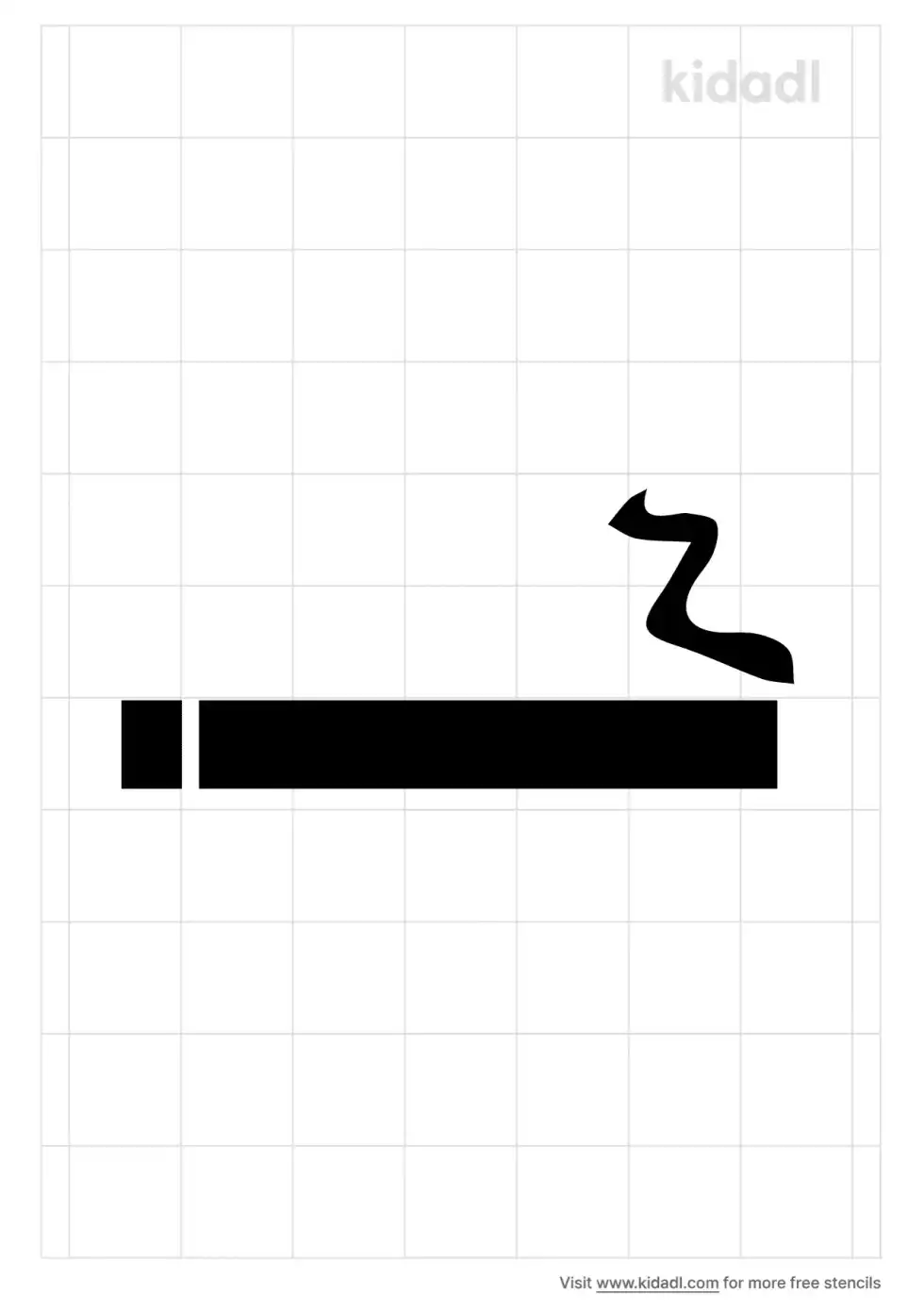 Smoking Stencil
