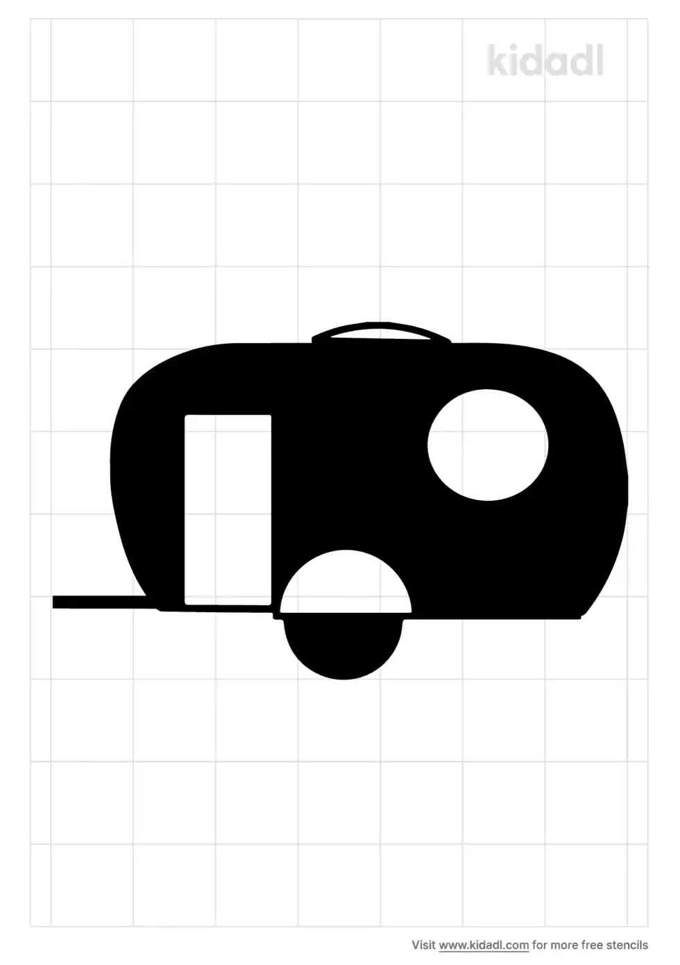 Camper Stencil