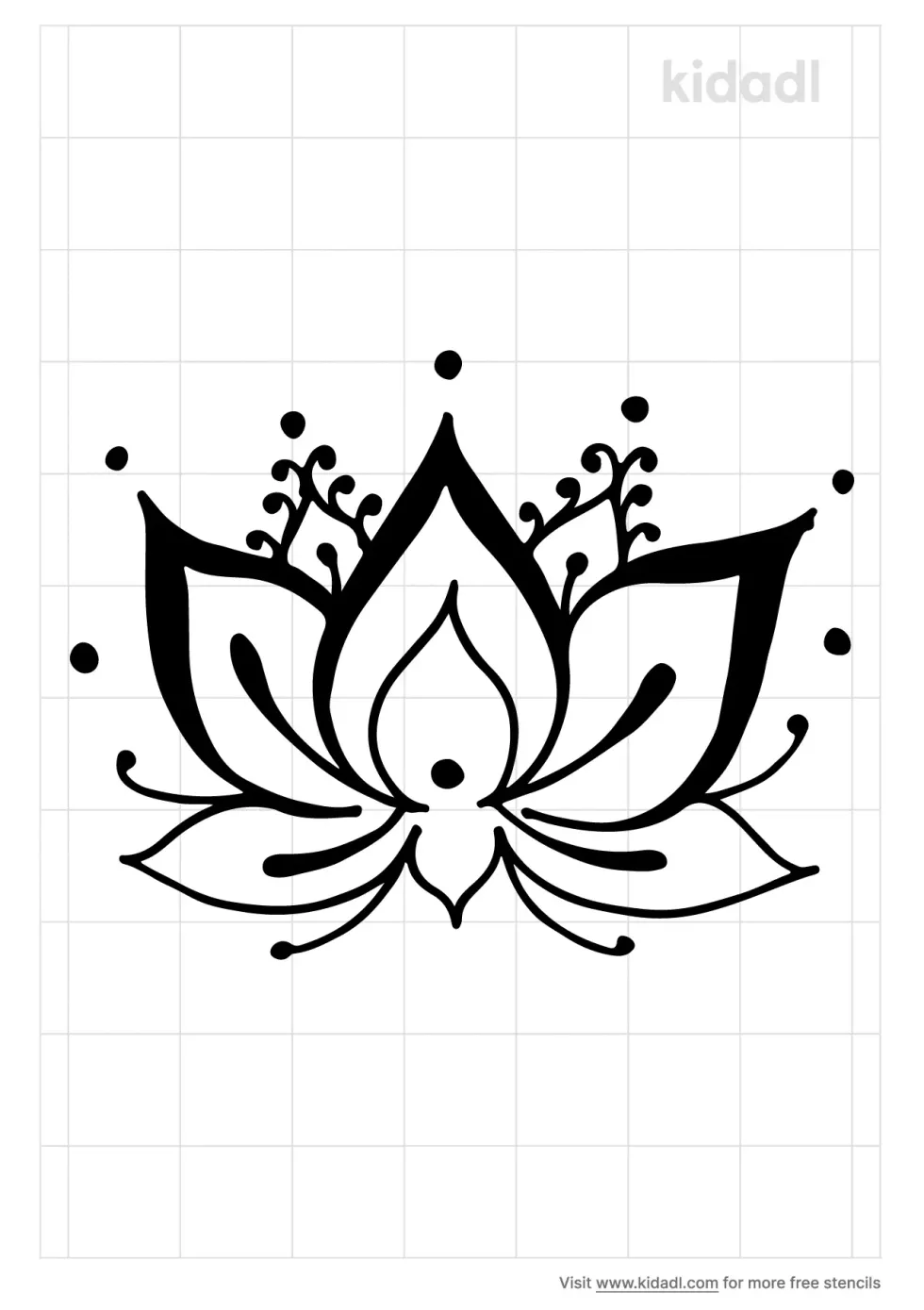 Easy Lotus Mandala