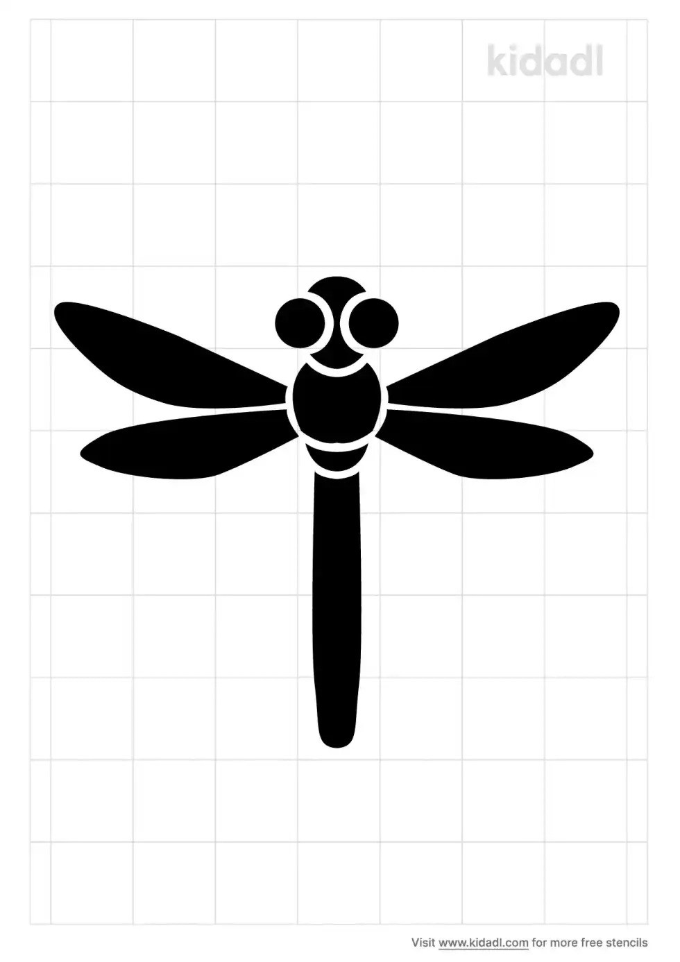 Dragon Wing Stencil