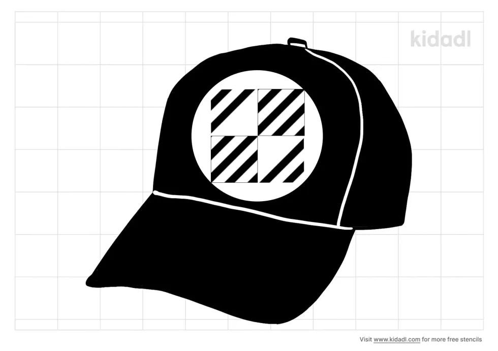 Geometric Art Draw On Hat