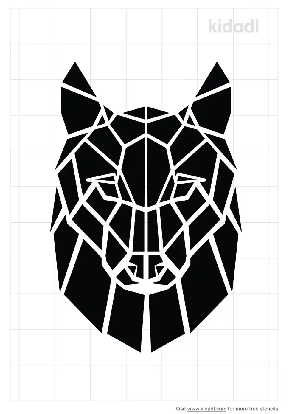 Geometric Wolf Stencil