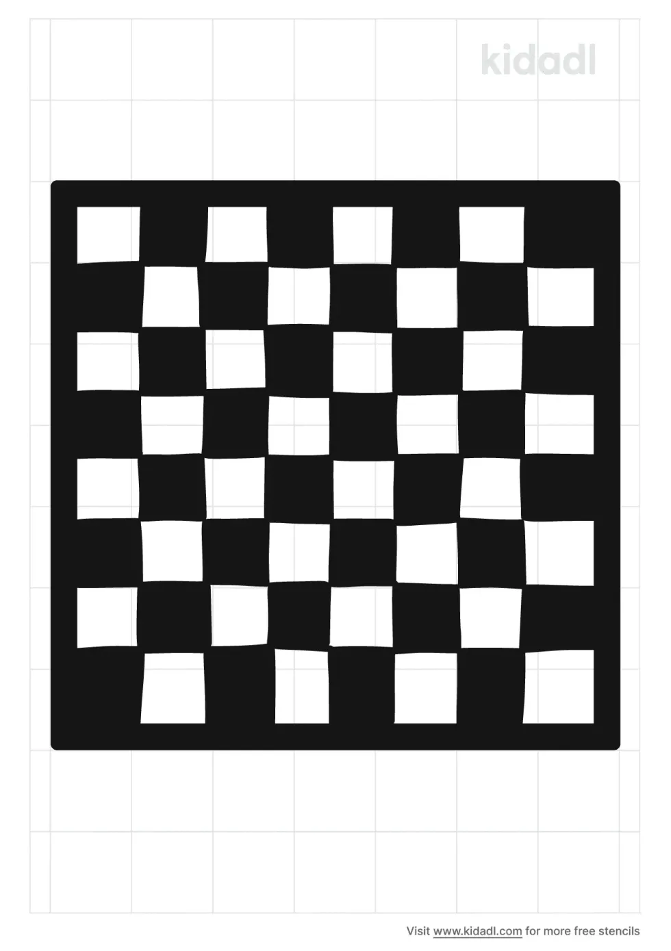 Chessboard Stencil