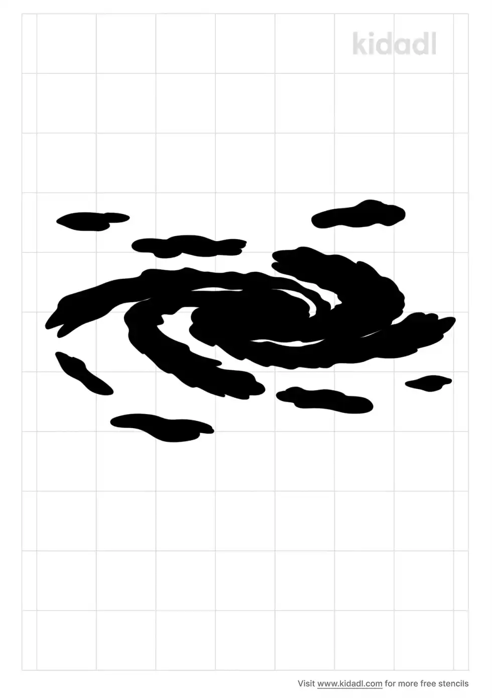 Gas Cloud Stencil
