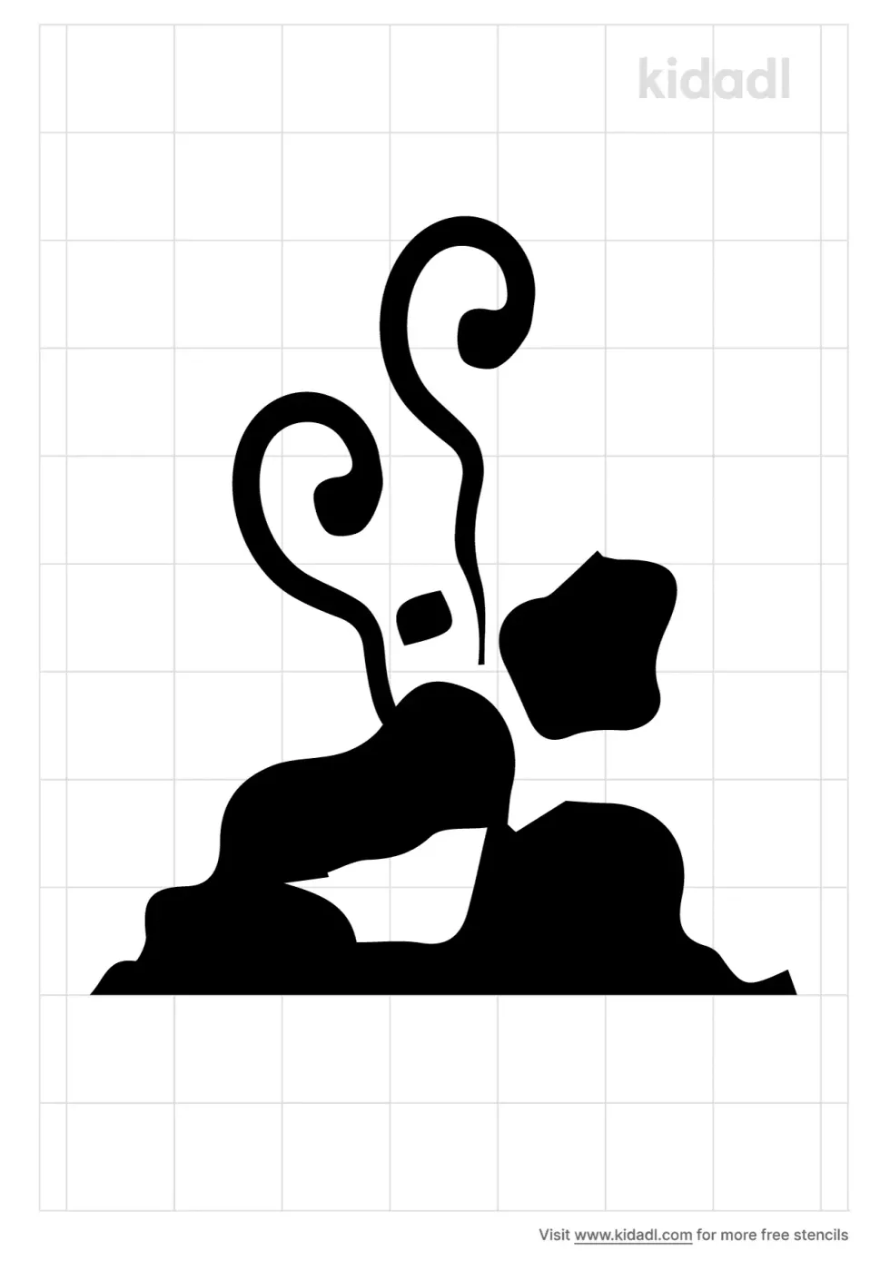 Smoke Stencil | Kidadl