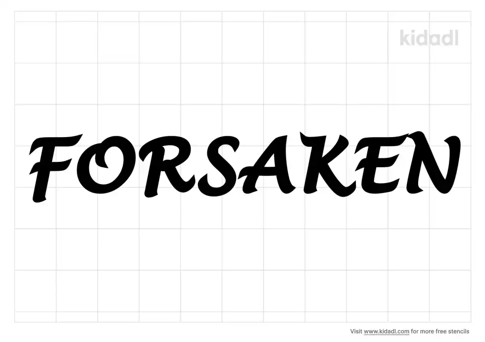 Forsaken Stencil
