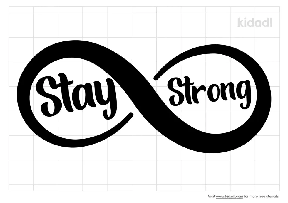 Infinity Symbol Stay Strong