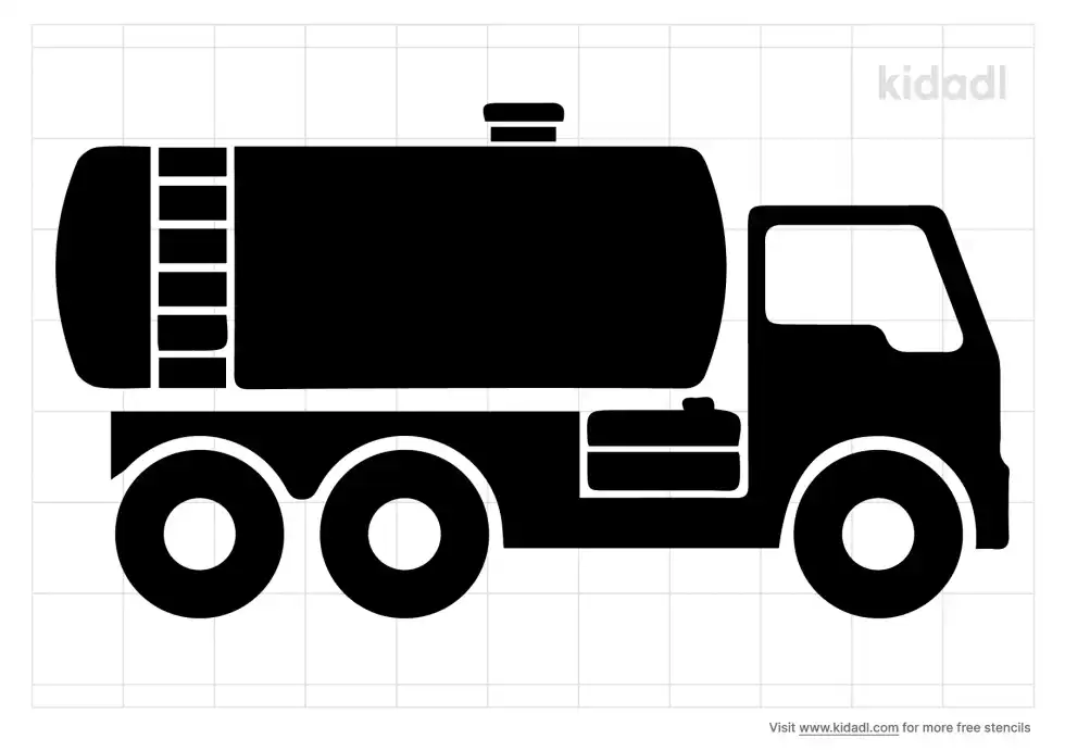 Fuel Tanker Stencil