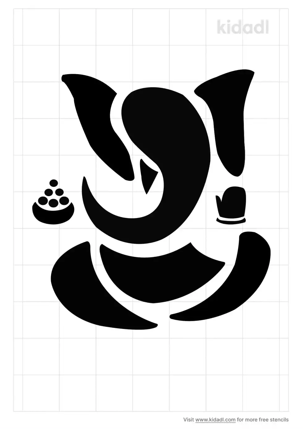 Ganesh Stencil