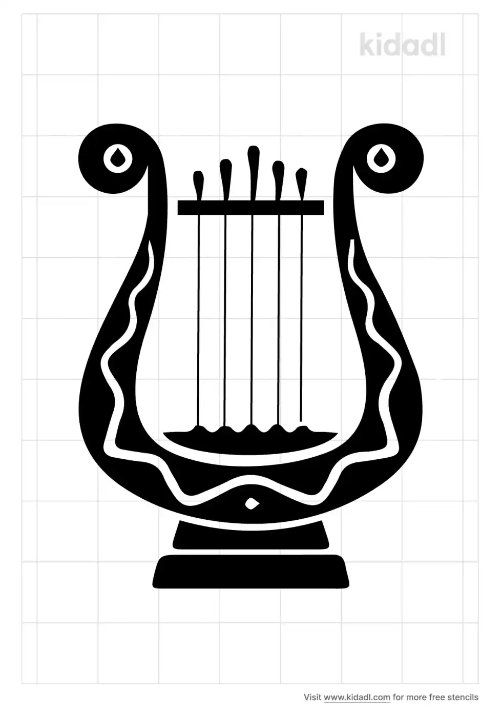 Harp Stencil