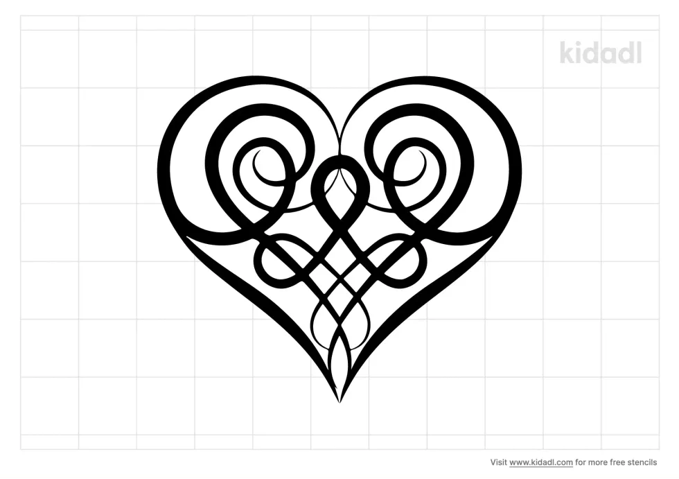Celtic Heart Knot | Kidadl