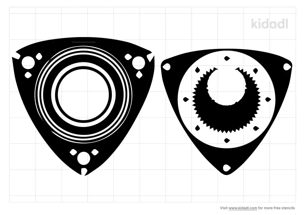 Rotary Engine Stencil