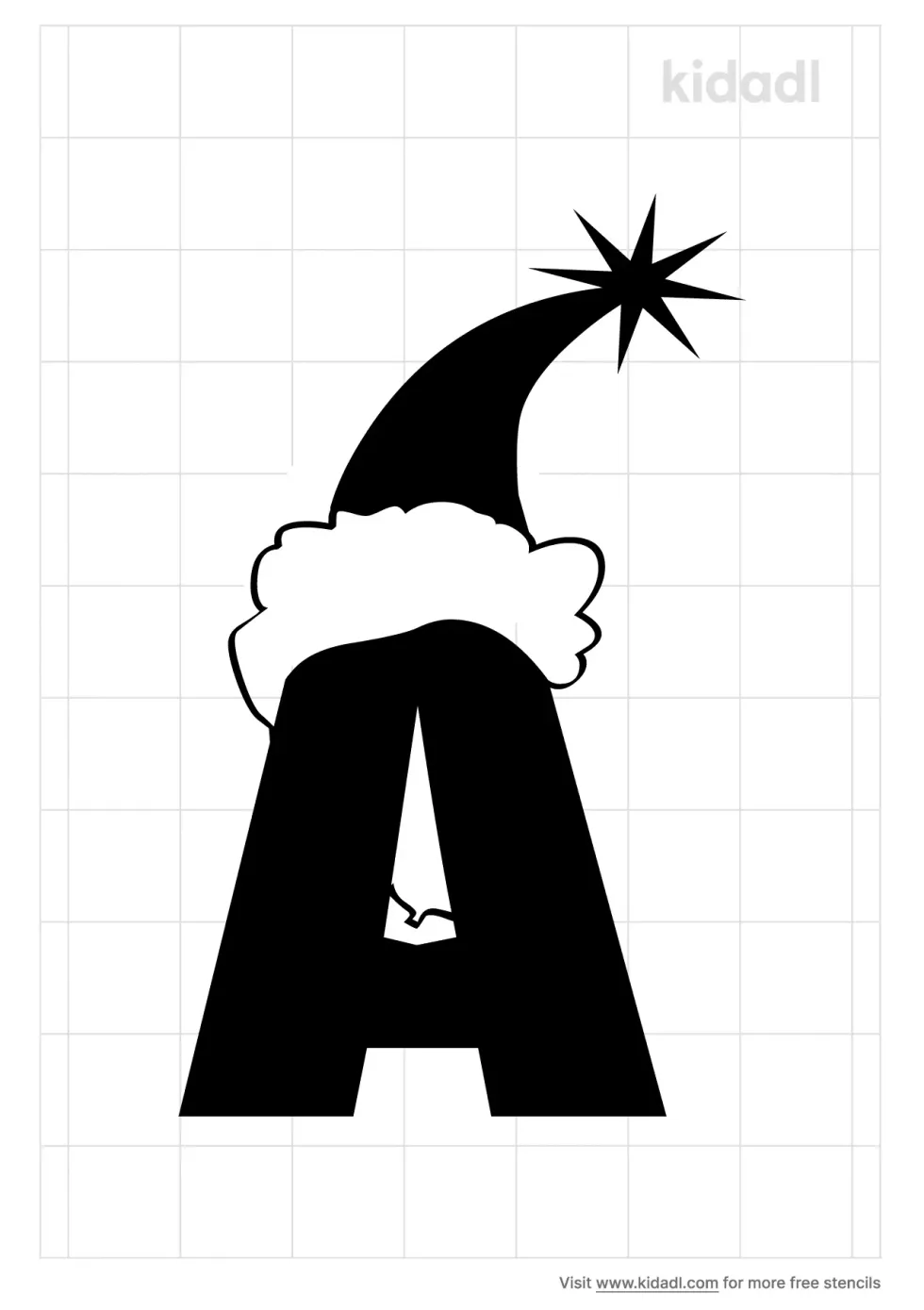 Christmas Letter A