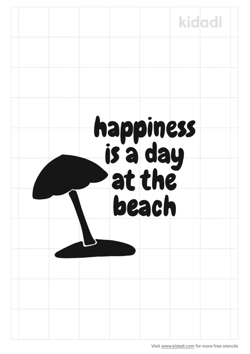 Happiness Is A Day At The Beach