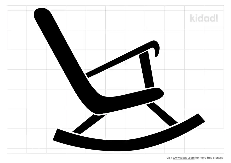 Relax On Chair Stencil