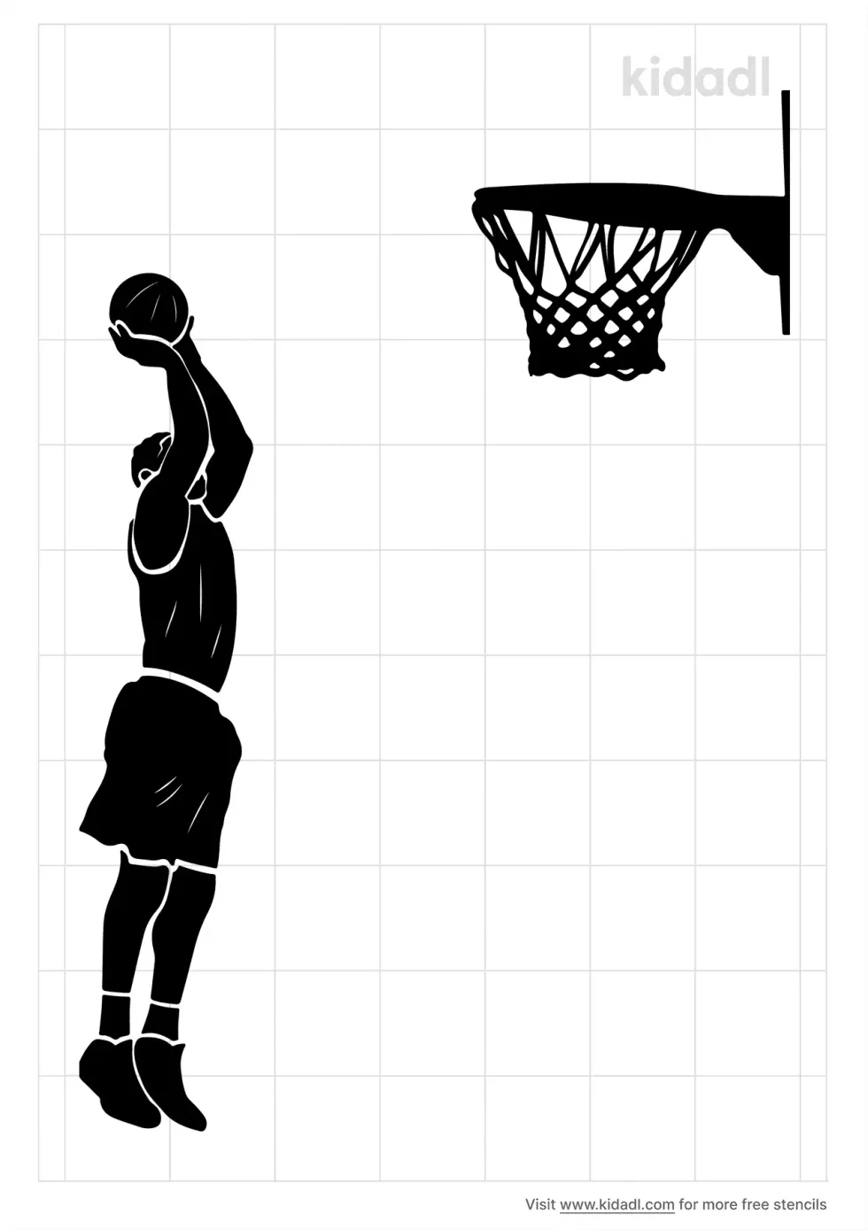 Hand Shooting Basketball