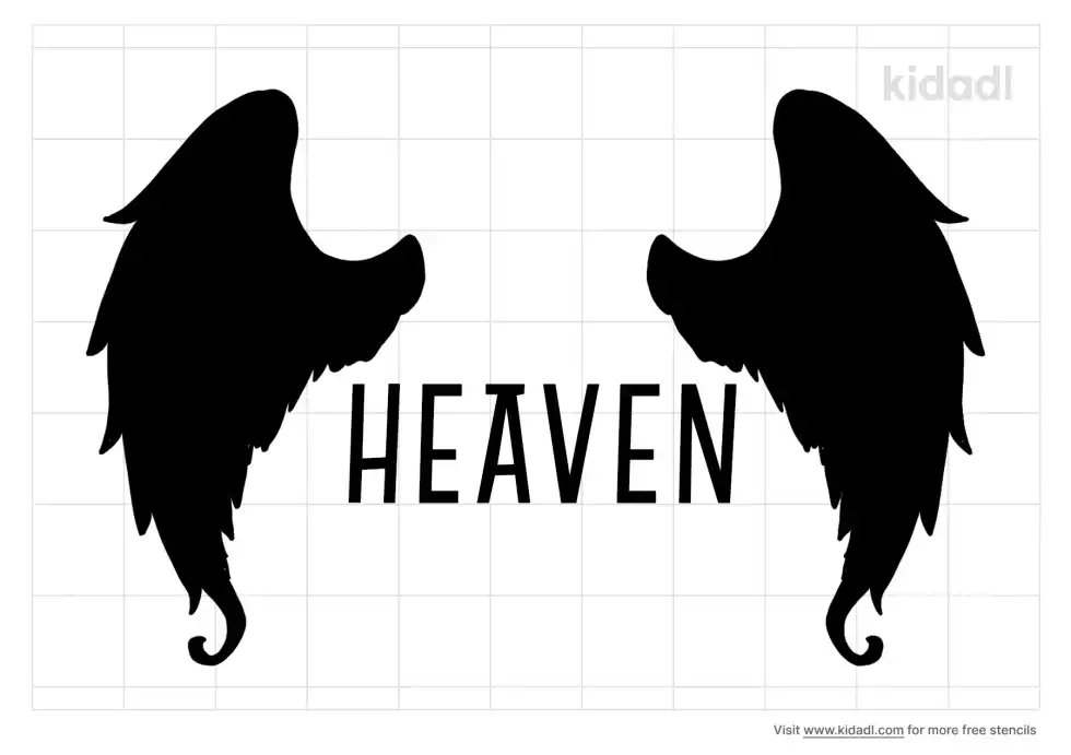Heaven Stencil
