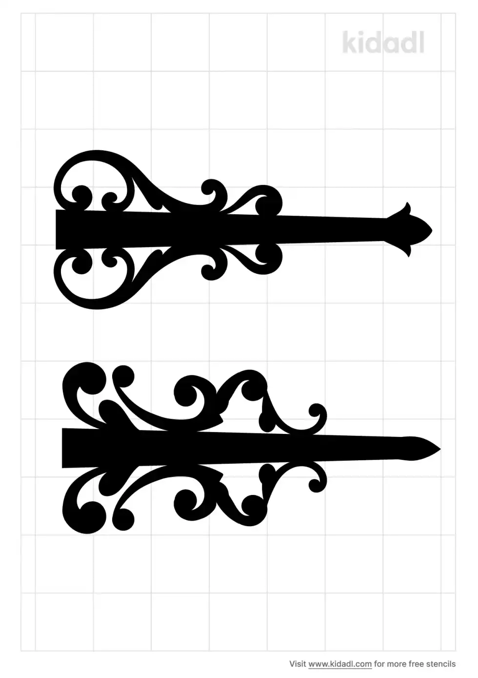 Hinge Stencil