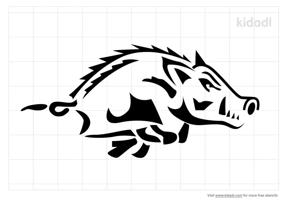 Hog Stencil
