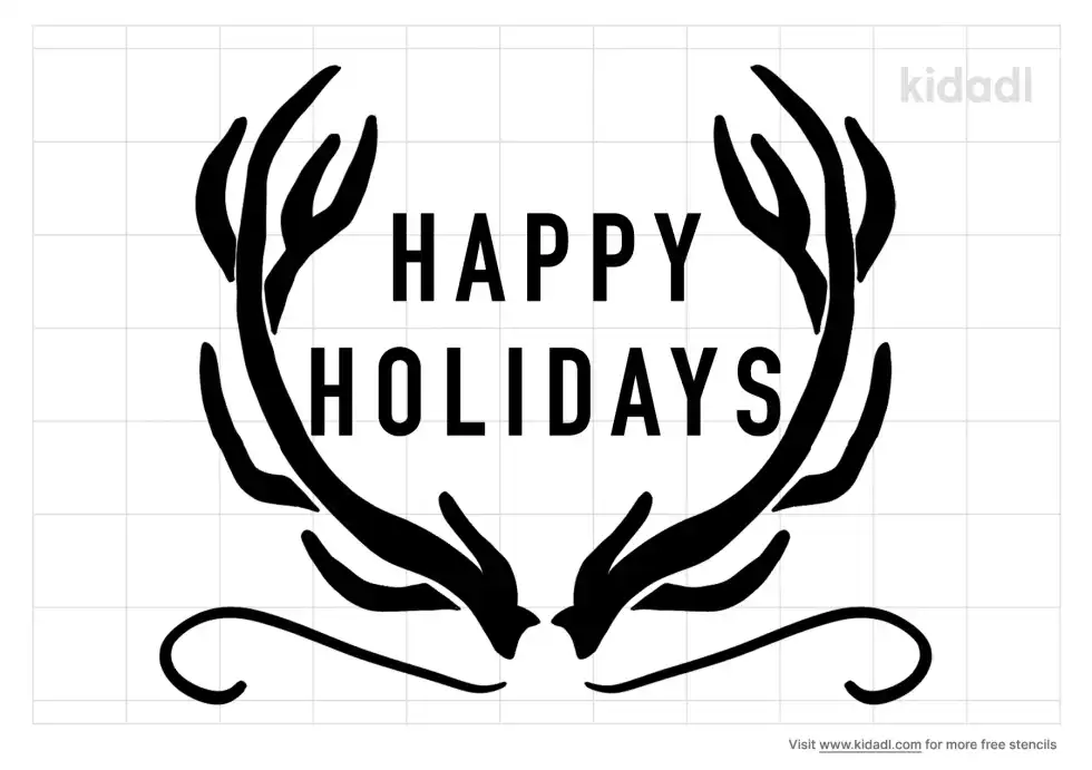Holiday Stencil