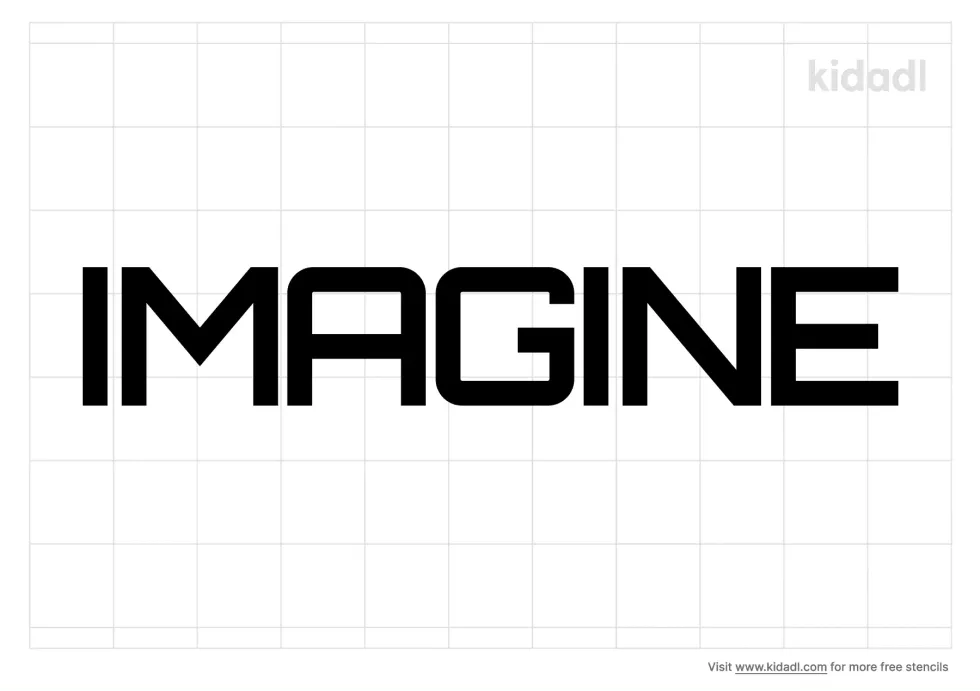 Imagine Stencil