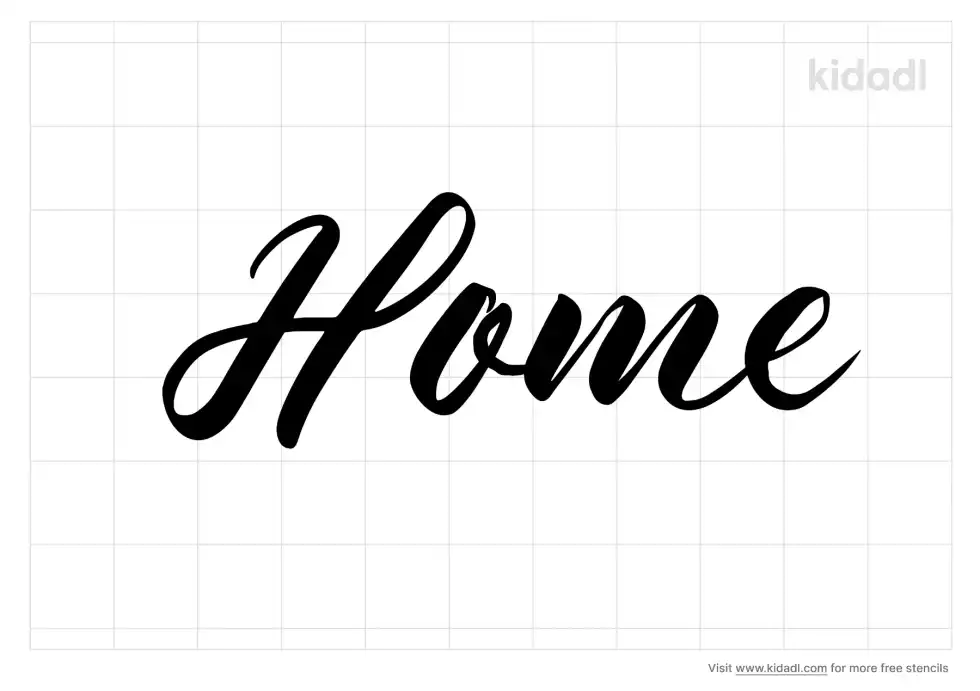 Home Cursive Letters Stencil