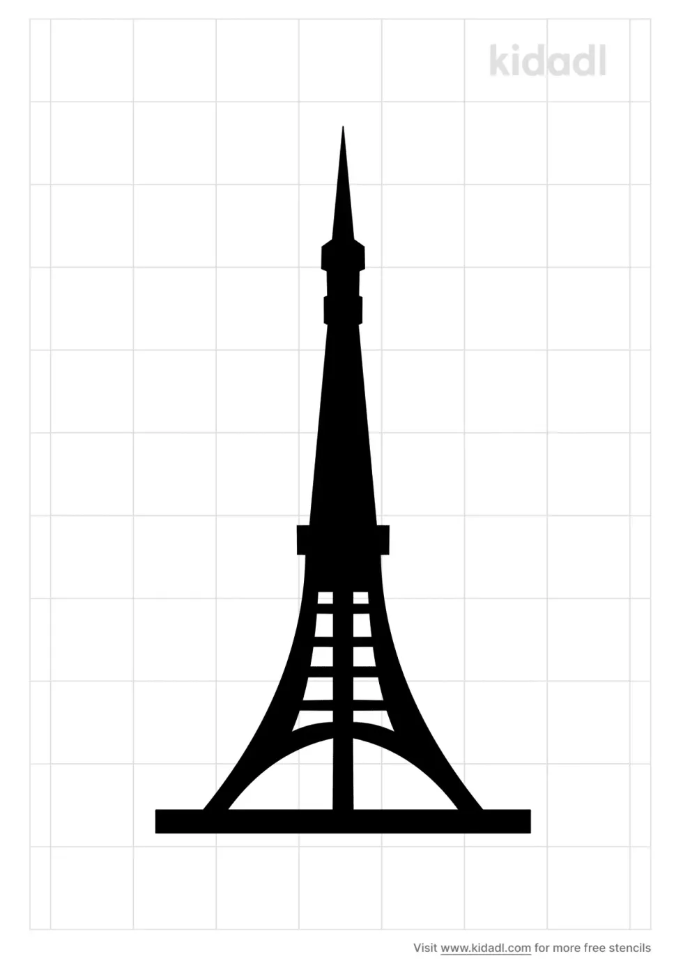 Tower Stencil