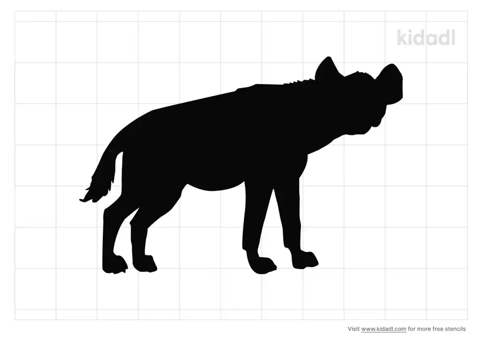 Hyena Stencil