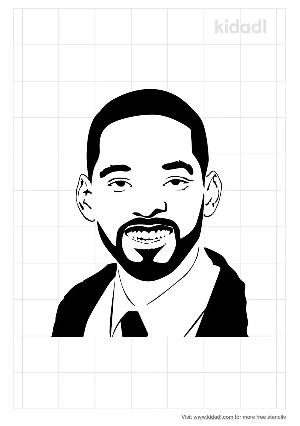 Will Smith Stencil
