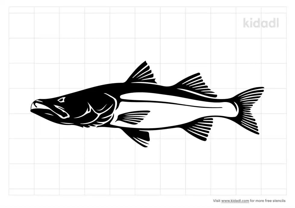 Snook Stencil