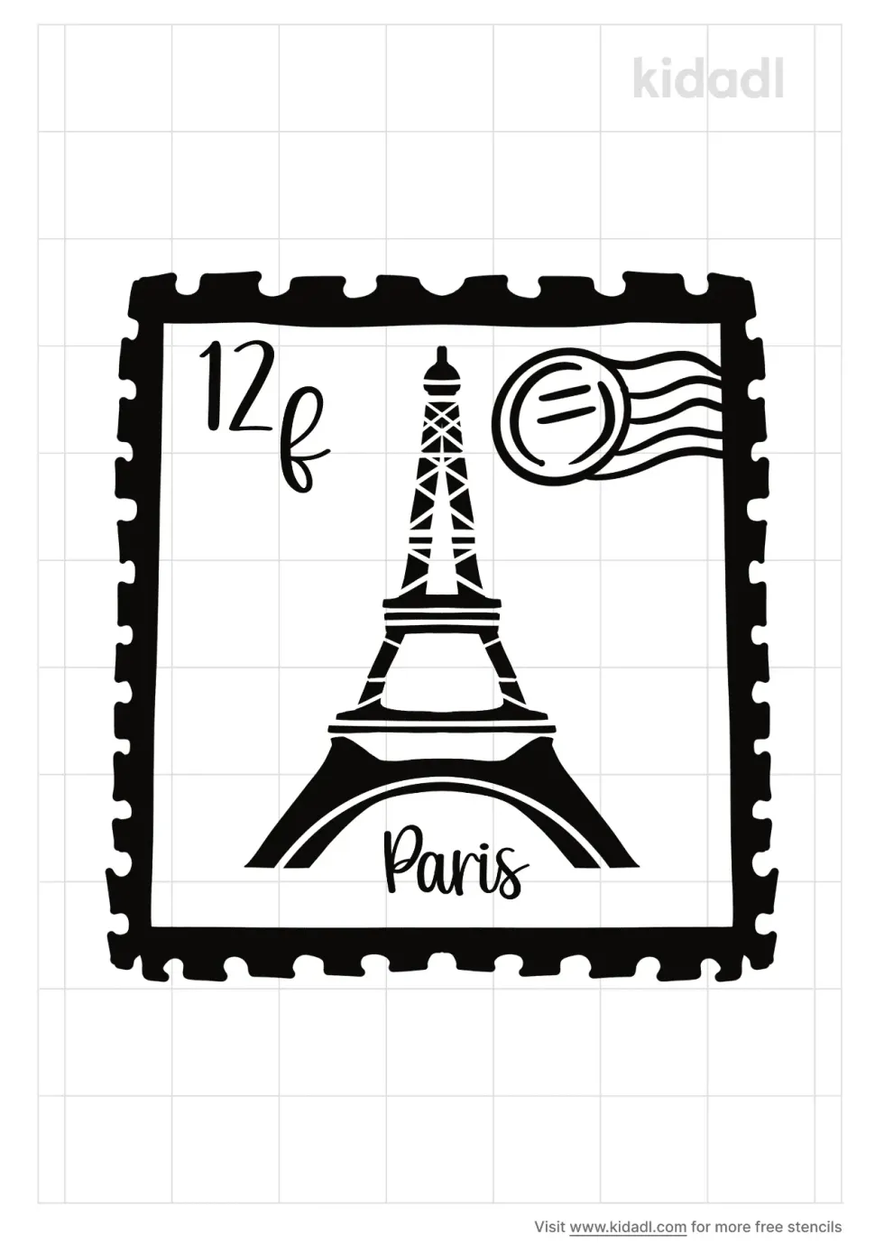 French Stamp