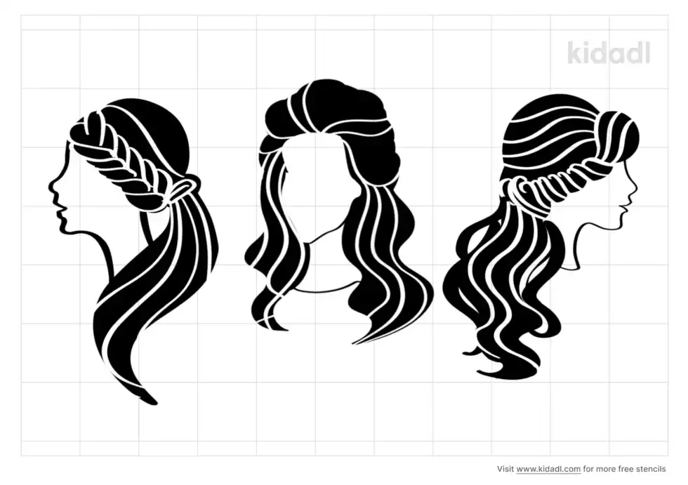 Hair Stencil